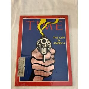 Time Magazine June 21 1968 The Gun in America Roy Lichtenstein Cover